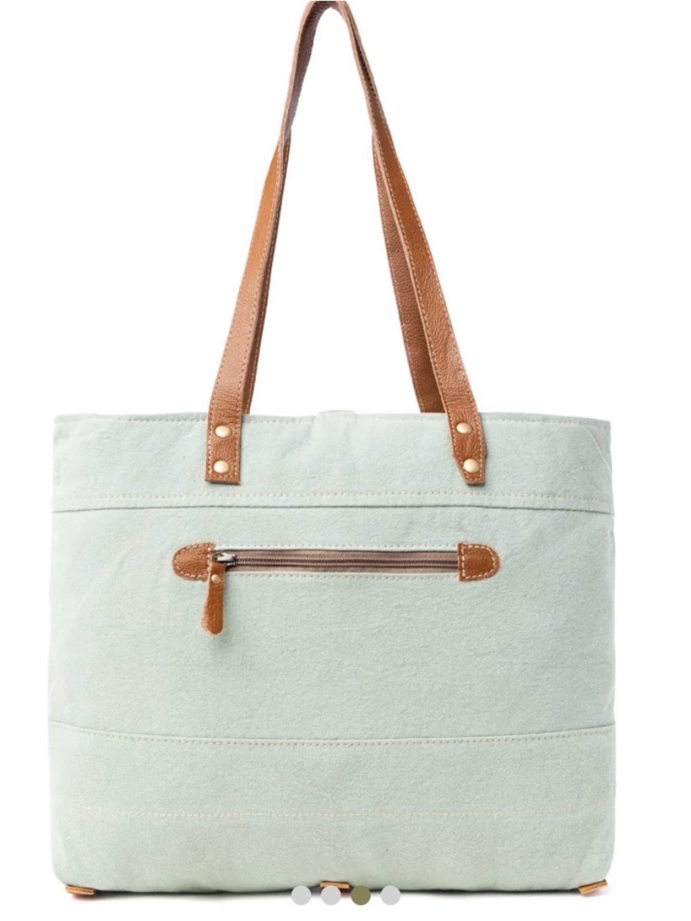 Myra La Couspaude Canvas Tote Bag View 2